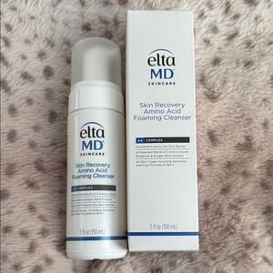 EltaMD Skin Recovery Amino Acid Foaming Cleanser - White and Blue
